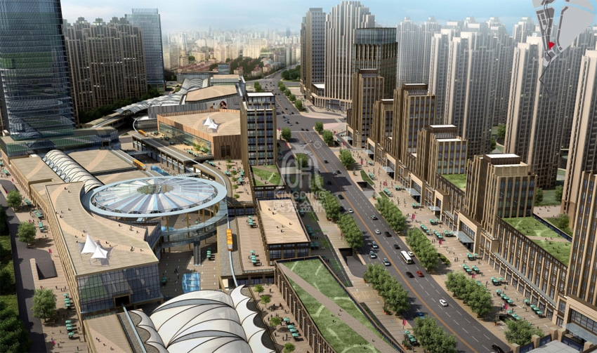 清遠(yuǎn)順盈時(shí)代廣場商業(yè)街膜結(jié)構(gòu)